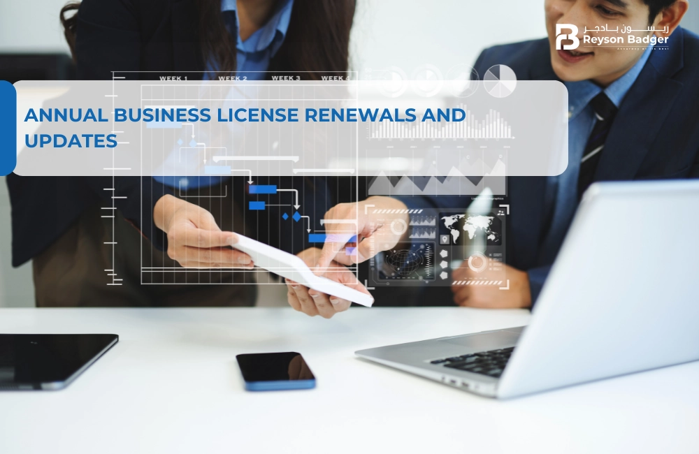 Annual Business License Renewals and Updates