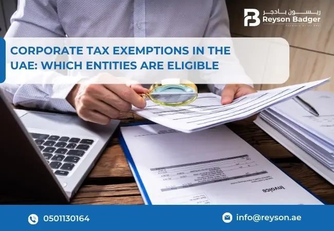 Corporate Tax Exemptions in the UAE: Which Entities Are Eligible?