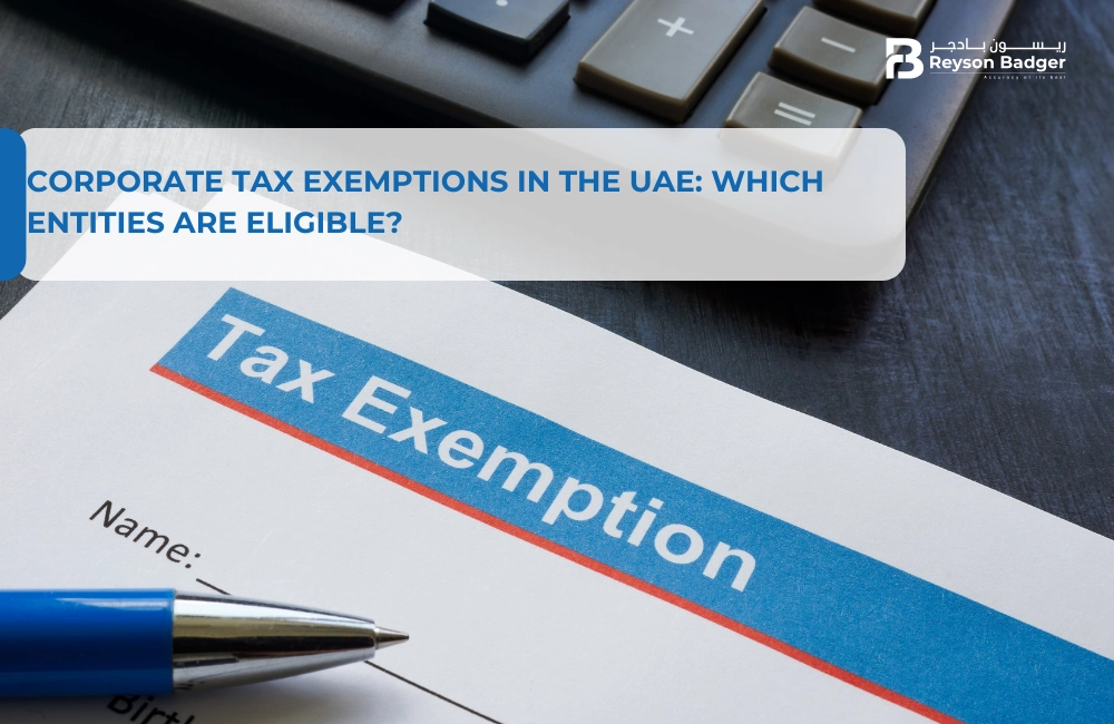 Corporate Tax Exemptions in the UAE: Which Entities Are Eligible?