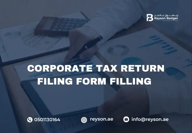 Corporate Tax Return Filing Form Filling