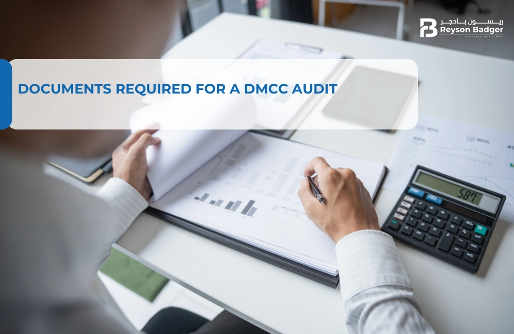 Documents Required for a DMCC Audit
