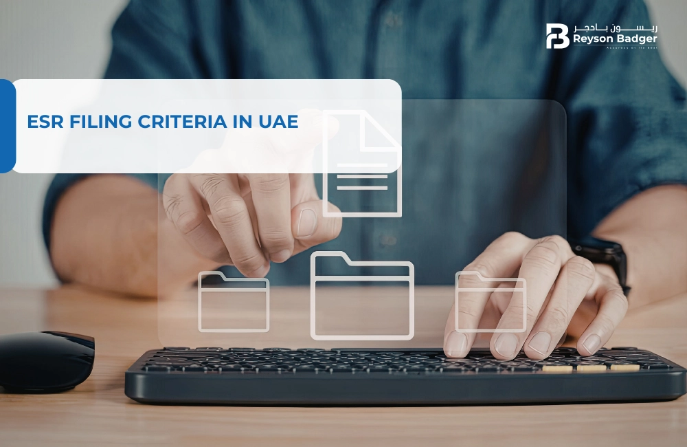 ESR Filing Criteria in UAE
