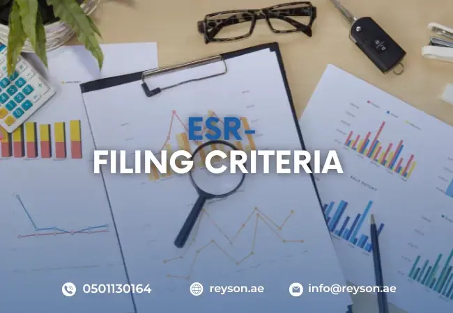 ESR Filing Criteria in UAE