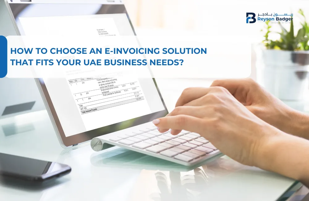 How to Choose an E-Invoicing Solution That Fits Your UAE Business Needs?