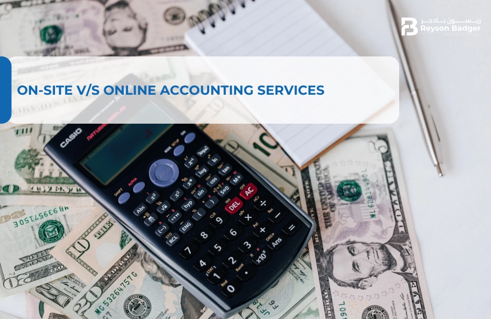 On-Site V/S Online Accounting Services